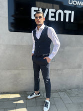 Carica l'immagine nel visualizzatore di Gallery, Abito monopetto con panciotto ART360