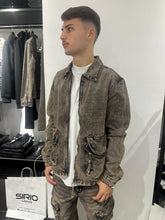 Carica l'immagine nel visualizzatore di Gallery, COORDINATO MULTI ZIP SABBIATO AD8171B