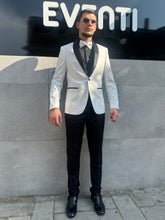 Carica l'immagine nel visualizzatore di Gallery, Abito monopetto smoking ART680