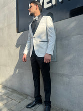 Carica l'immagine nel visualizzatore di Gallery, Abito monopetto smoking ART680