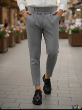 Carica l&#39;immagine nel visualizzatore di Gallery, PANTALONE VITA ALTA IN VISCOSA
