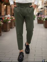 Carica l&#39;immagine nel visualizzatore di Gallery, PANTALONE VITA ALTA IN VISCOSA
