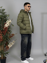 Carica l&#39;immagine nel visualizzatore di Gallery, GIUBBINO PIUMINO CON CAPPUCCIO
