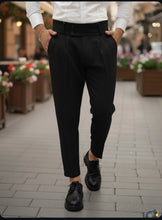 Carica l&#39;immagine nel visualizzatore di Gallery, PANTALONE VITA ALTA IN VISCOSA
