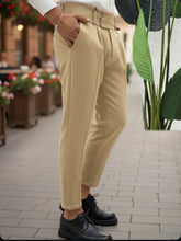 Carica l&#39;immagine nel visualizzatore di Gallery, PANTALONE VITA ALTA IN VISCOSA
